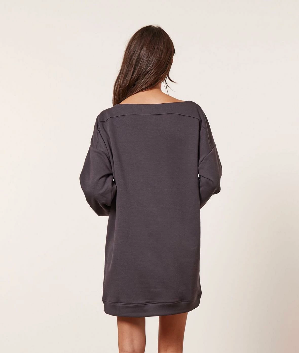 Pyjamas éco-responsables | Chemise De Nuit Imprimée ANTHRACITE | Etam Femme