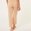 Pyjamas Doux Et Confort | Pantalon De Pyjama 7/8 Imprimé ORANGE | Etam Femme
