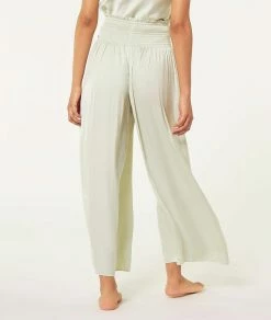 Pyjamas Satinés Et Chics | Pantalon De Pyjama Satiné CELADON | Etam Femme
