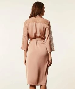 Pyjamas Sexy | Déshabillé Détails En Tulle BLUSH | Etam Femme