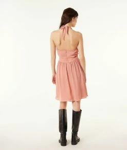 Robes & Combinaisons | Robe Col à Nouer TERRACOTTA | Etam Femme