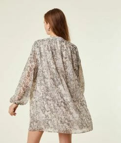 Robes & Combinaisons | Robe Col Chemisier KAKI CLAIR | Etam Femme