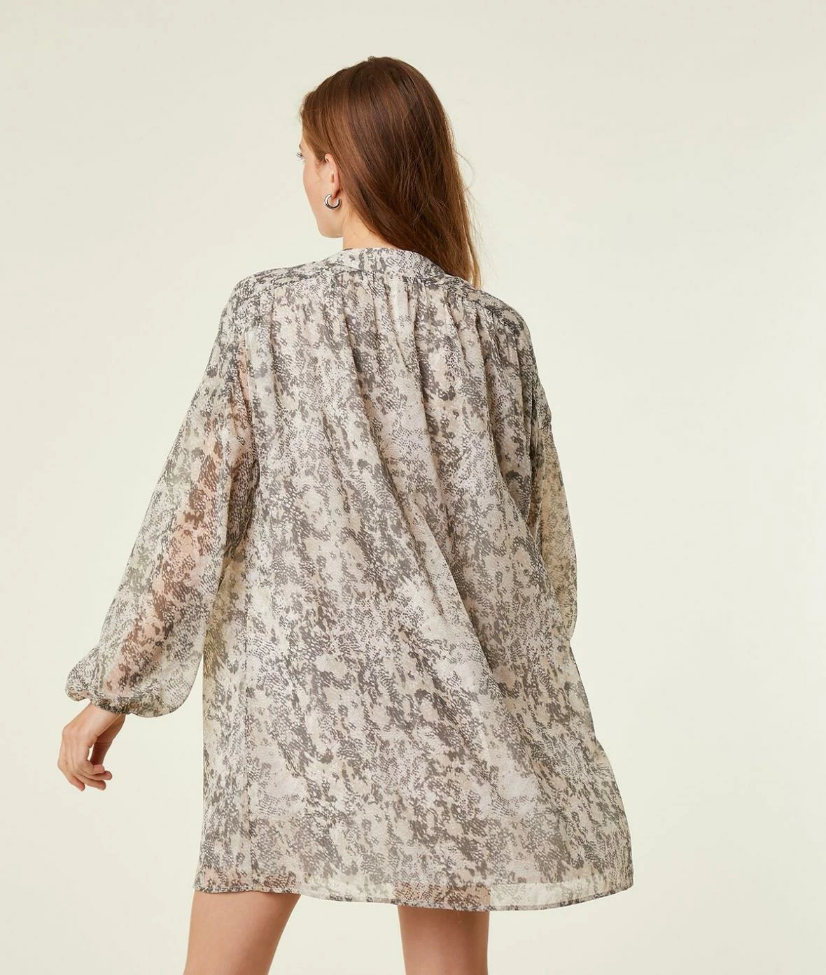 Robes & Combinaisons | Robe Col Chemisier KAKI CLAIR | Etam Femme