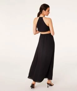 Robes & Combinaisons | Robe Longue NOIR | Etam Femme