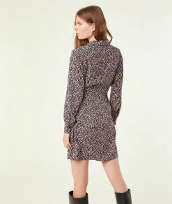 Robes & Combinaisons | Robe Portefeuille Imprimée MARINE | Etam Femme