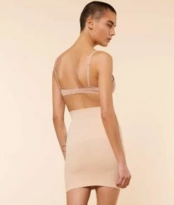 Shapewear : Les Culottes Gainantes | Jupe Sculptante – Maintien Medium BEIGE | Etam Femme