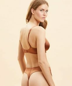 Soutiens-gorge Classiques | Soutien-gorge Sans Coques Satiné CUIVRE | Etam Femme