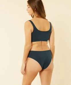 Soutiens-gorge En Coton | Brassière Réversible En Coton Bio Extensible ENCRE | Etam Femme