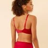 Soutiens-gorge Invisibles | Soutien-gorge Sans Armatures Coques Fines Satiné ROUGE | Etam Femme