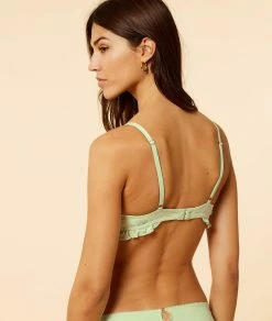Soutiens-gorge Push-up | Soutien-gorge N°2 – Push-up Plongeant​ CELADON | Etam Femme