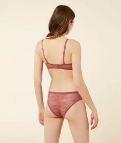Soutiens-gorge Sans Armatures | Soutien-gorge Coques Fines Sans Armatures En Microfibre Extensible TERRACOTTA | Etam Femme