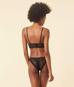 Soutiens-gorge Sans Armatures | Triangle Bustier Sans Armatures NOIR | Etam Femme