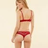 Soutiens-gorge Sexy | Soutien-gorge N°2 – Push-up Plongeant ROUGE | Etam Femme
