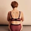 Soutiens-gorge Triangles | Soutien-gorge Bustier Sans Coques BORDEAUX GRENAT | Etam Femme
