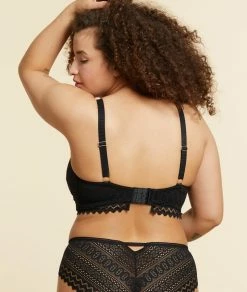 Soutiens-gorge Triangles | Soutien-gorge Sans Armatures Coques Fines NOIR | Etam Femme