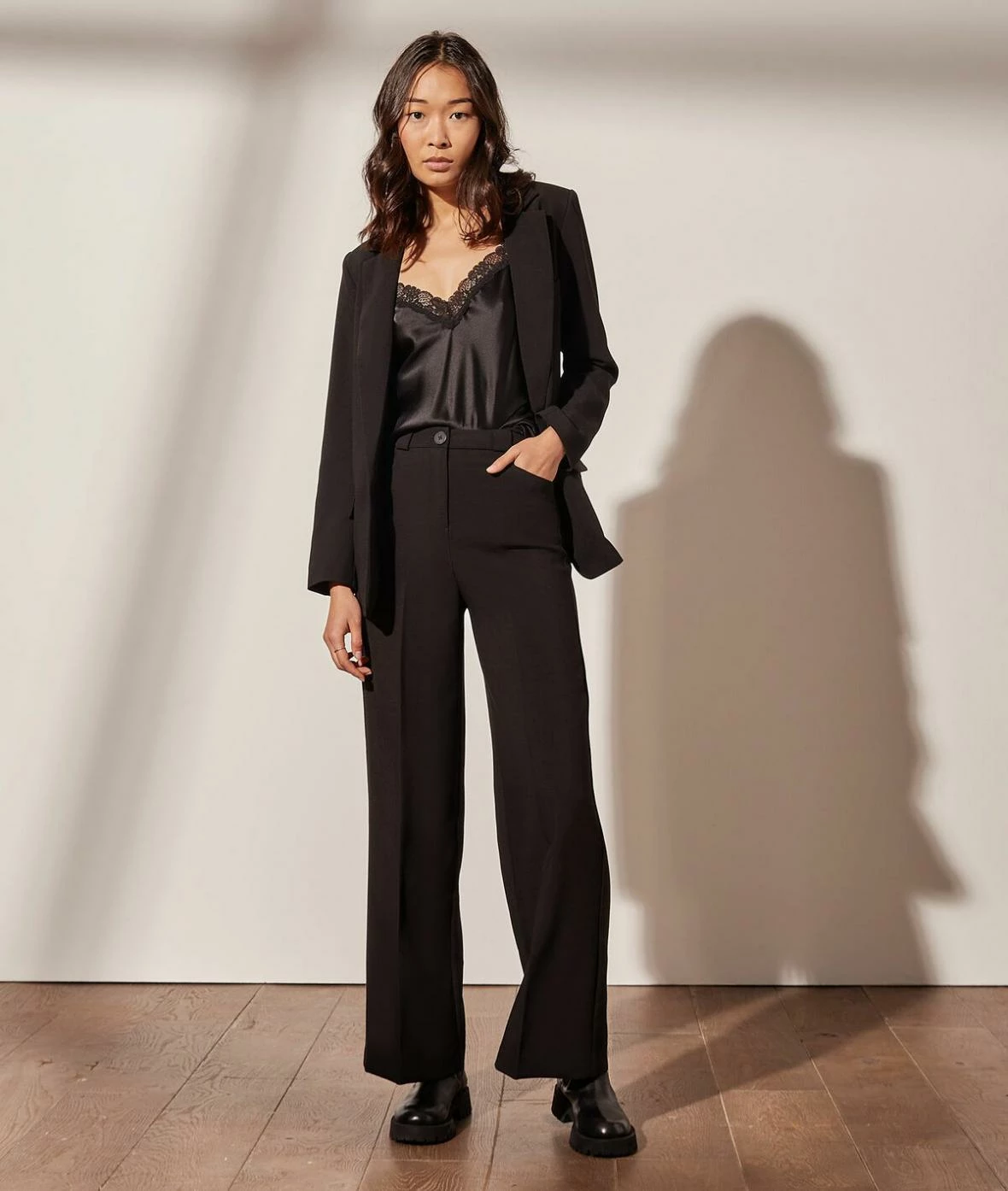 Tops & T-shirts | Caraco En Soie NOIR | Etam Femme – Image 2