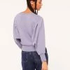 Tops & T-shirts | Sweat Manches Bouffantes BLEU CIEL | Etam Femme