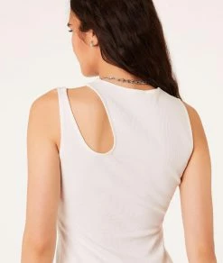 Tops & T-shirts | Top Asymétrique BLANC | Etam Femme