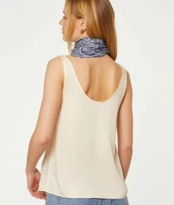 Tops & T-shirts | Top Bretelles Larges VANILLE | Etam Femme